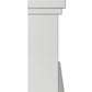 Nysa Mirrored & Faux Crystals Fireplace