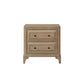 2 Drawer Nightstand With USB Charging Ports