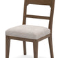 Cabalynn - Dining Uph Side Chair (Set of 2) - Oatmeal / Light Brown