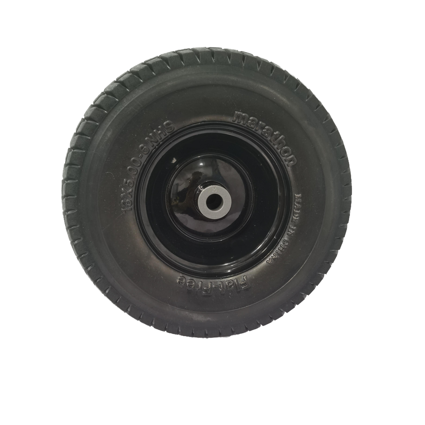 (4-Pack) 13x5.00-6 Flat Free Tire and Wheel Assemblies