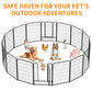 Dog Playpen 40 Inch - 16 Panels Heavy Duty Metal Pet Exercise Pen
