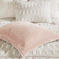 Full/Queen Back Print Long Fur Comforter Mini Set