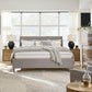 Lindon - Complete Upholstered Island Bed