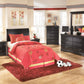 Huey Vineyard - Five Drawer Chest - Black
