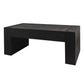 Modern Farmhouse Living Room Block Leg Coffee Table