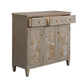 Dauphin Handpainted Entryway Storage Cabinet