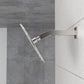 Brushed Nickel Shower Arm with Flange