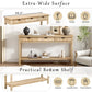U_Style 58.3'' Fir Veneer Entryway Table