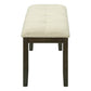 44" Rectangular Upholstered Bench