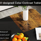 39” Square Coffee Table with Storage Shelf
