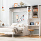 Multi-Functional Murphy Bed with Sofa, Desk, and Storage Cabinet