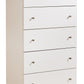 Bostwick Shoals - Five Drawer Chest - White
