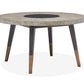 Ryker - Round Dining Table - Homestead Brown