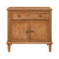 Farmhouse Nightstand with Charging Station