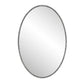 Iron Art Oval Retro Mirror - Antique Effect
