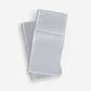 BedGear Ver-Tex Pillowcase 2pc Set, Light Grey