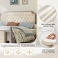 King Size Upholstered Platform Bed