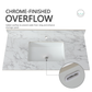 43" x 22" Sintered Stone Bathroom Vanity Top