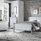 Louis Philippe Platinum Finish Eastern King Bed