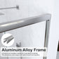 56"-60"W Semi-Frameless Double Sliding Shower Door