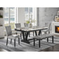 Oceanic Light Dining Bench