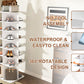 7-Tier Rotating Shoe Rack Tower
