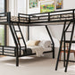Twin over Full Bunk Bed with Loft Bed and Desk