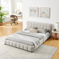 Queen Size Upholstered Bed with Storage