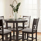 Langwest - Dining Room Counter Table Set (Set of 5) - Brown