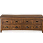 Bay Creek - Lift Top Storage Cocktail Table With Casters - Toasted Nutmeg