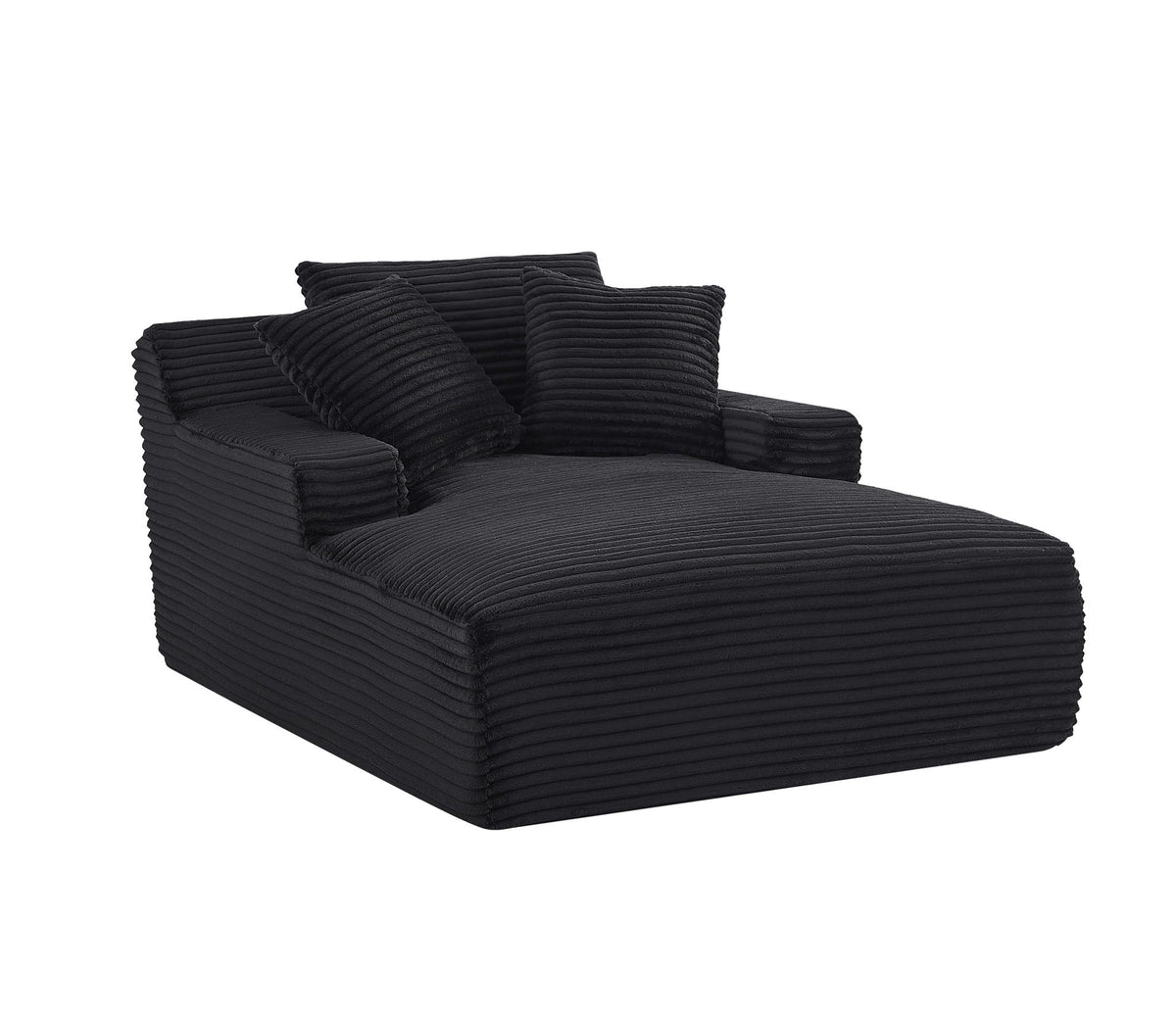 Cloudline - Oversized Chaise Lounge, Modern Comfy Couch With Full Foam Cushioning, Cozy Sleeper Sofabed - view 18