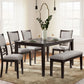 Langwest - Dining Room Table Set (Set of 6) - Brown
