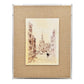 S/2 European Cities Watercolor Framed Prints, 24X30"