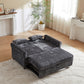 Loveseat Sofa Bed, Pull - Out Couch Sleeper & 2 Pillows - view 8