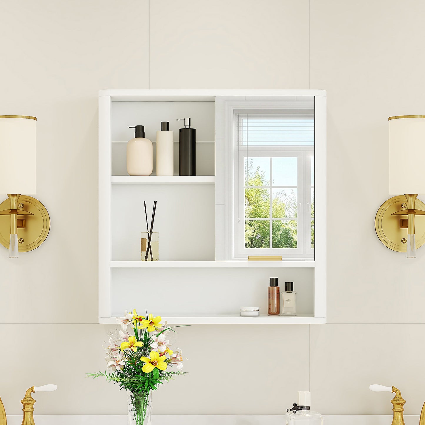 Modern Bathroom Mirror Cabinet