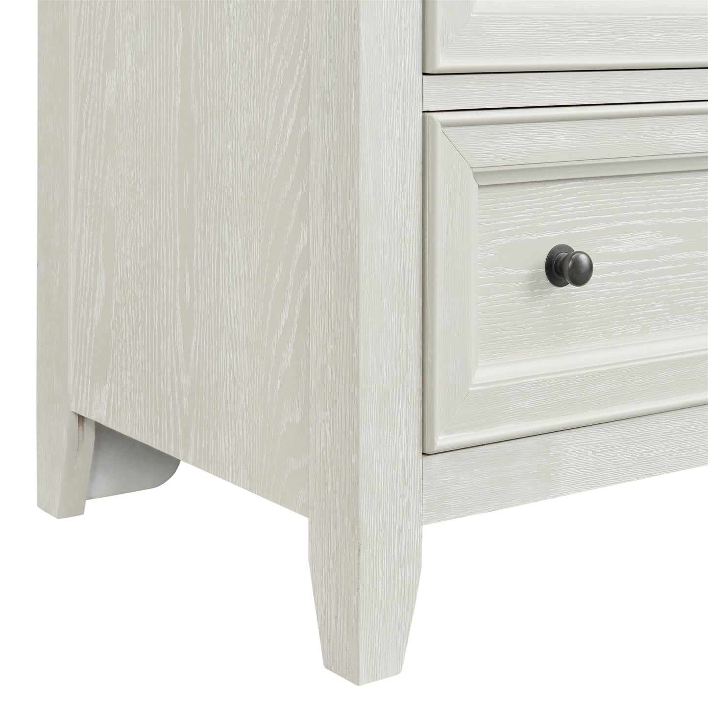 Gypsum Whitewash 8-Drawer Dresser