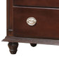 Elegant Cappuccino Media Storage Chest