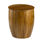 22x22x25" Drum Side Table With Tray Style Top