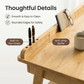Solid Wood Writing Desk for Home Office