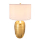 D15x25.7" Round Aluminum Sheet - Elegant Table Lamp