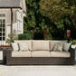Coastline Bay - Sofa With Cushion - Brown