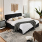 King Size Storage Upholstered Hydraulic Platform Bed