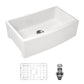 White Farmhouse Sink - 30 x 21 x 10 Inch