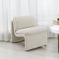 Innovative Elegance Jaeda Accent Chair in Curved Shape