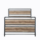Brantley - Full Bed - Antique Oak & Sandy Gray