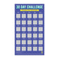 Thirty Day Challenge Scratch Poster