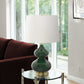 24"H Double-Gourd Table Lamp