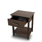 Sleek Contemporary Nightstand in Wenge