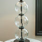 Airbal - Glass Table Lamp (Set of 2) - Clear / Black