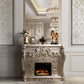 Sorina - Fireplace - Antique Silver